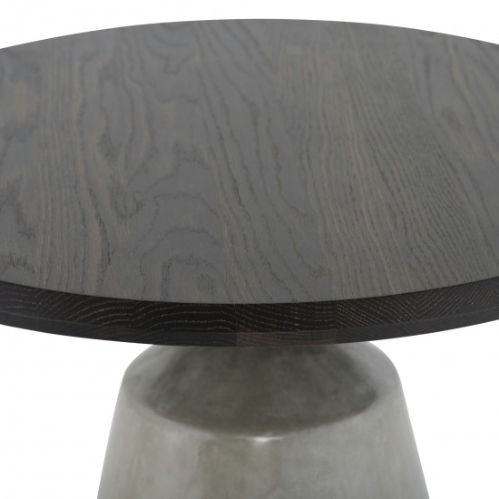 Exeter Seared Wood Side Table, HGDA702