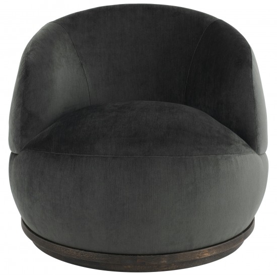 Orbit Pewter Fabric Occasional Chair