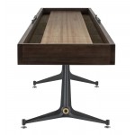 Shuffleboard Smoked Wood Game Table, HGDA717