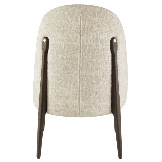 Ames Gema Pearl Fabric Dining Chair