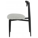 Vicuna Boucle Grey Fabric Dining Chair, HGDA732