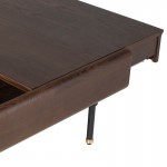 Distrikt Smoked Wood Coffee Table