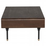 Distrikt Smoked Wood Coffee Table