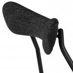 Dragonfly Tweed Shadow Fabric Dining Chair
