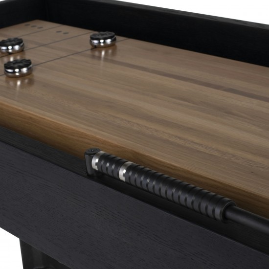 Shuffleboard Ebonized Wood Game Table, HGDA769