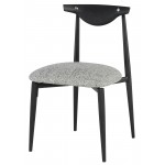 Vicuna Boucle Grey Fabric Dining Chair, HGDA772