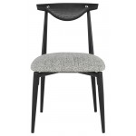 Vicuna Boucle Grey Fabric Dining Chair, HGDA772