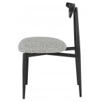 Vicuna Boucle Grey Fabric Dining Chair, HGDA772