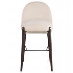 Ames Gema Pearl Fabric Bar Stool