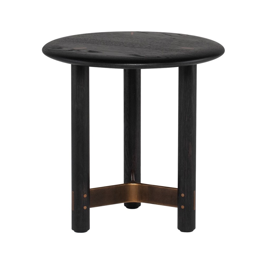 Stilt Ebonized Wood Coffee Table, HGDA813