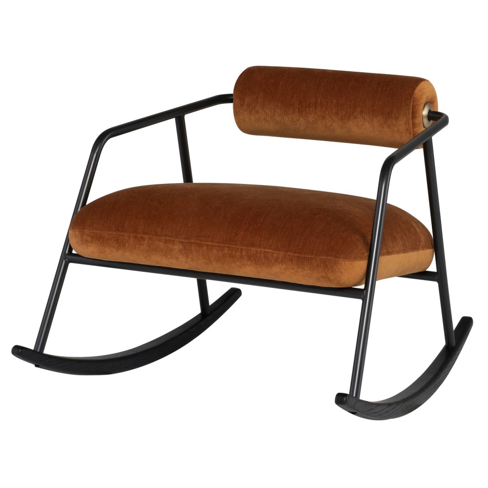 Cyrus Rust Fabric Occasional Chair, HGDA821 Cyrus Rust Fabric Occasional Chair, HGDA821