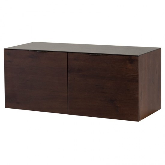 Drift Smoked Wood Media Unit Cabinet, HGDA827