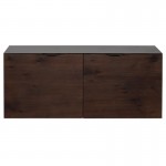 Drift Smoked Wood Media Unit Cabinet, HGDA827