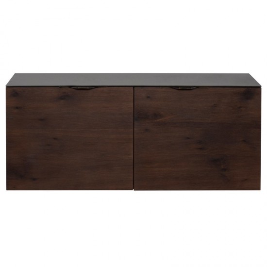 Drift Smoked Wood Media Unit Cabinet, HGDA827