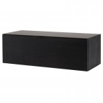 Drift Ebonized Wood Media Unit Cabinet, HGDA830