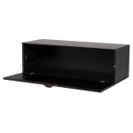 Drift Ebonized Wood Media Unit Cabinet, HGDA830