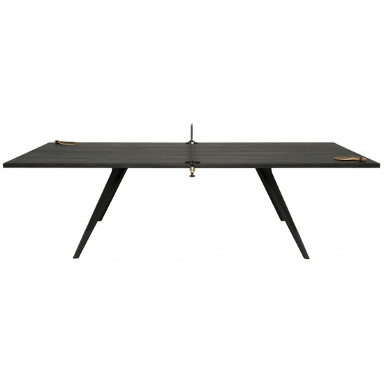 Ebonized Wood Ping Pong Game Table