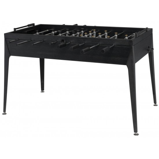 Foosball Ebonized Wood Game Table