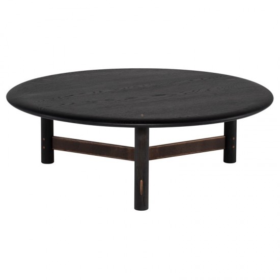 Stilt Ebonized Wood Coffee Table, HGDA853