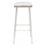 Icon Silver Metal Bar Stool