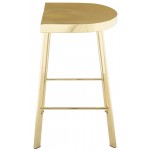 Icon Gold Metal Counter Stool