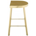 Icon Gold Metal Counter Stool