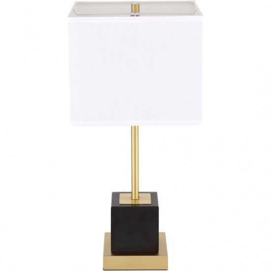 Elegant Decor Lana 1 Light Brass Table Lmap