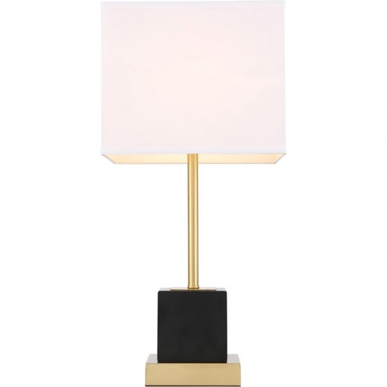 Elegant Decor Lana 1 Light Brass Table Lmap