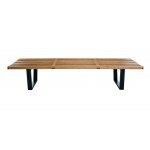 Tao Raw Ash Wood Occasional Bench, HGEM130