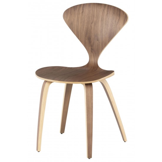 Satine Walnut Wood Dining Chair