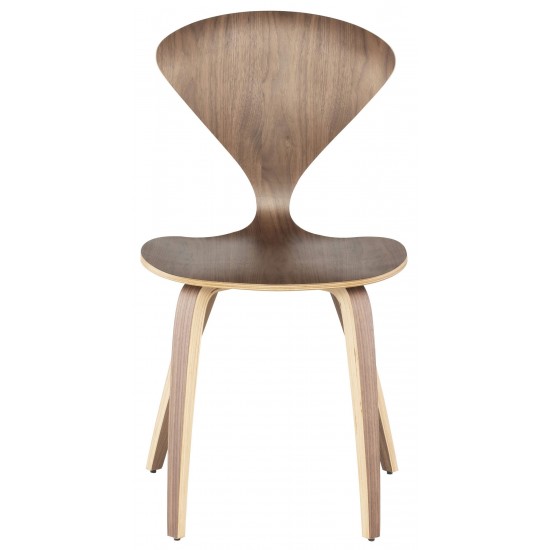 Satine Walnut Wood Dining Chair