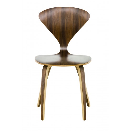 Satine Walnut Wood Dining Chair