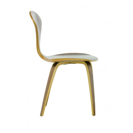 Satine Walnut Wood Dining Chair