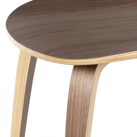 Satine Walnut Wood Dining Chair