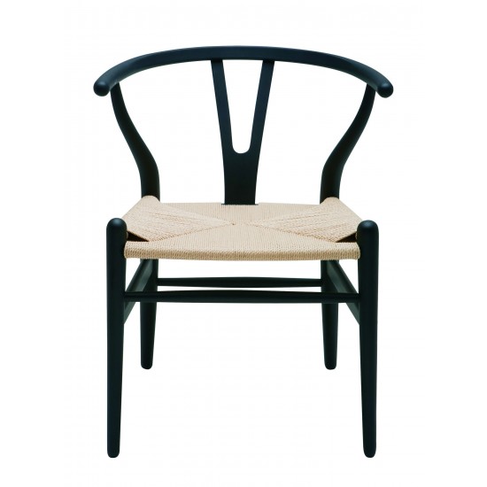 Alban Black Wood Dining Chair