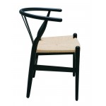 Alban Black Wood Dining Chair