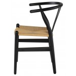 Alban Black Wood Dining Chair