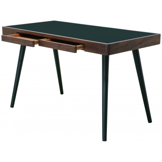 Matte Black Polymer Desk