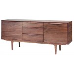 Elisabeth Walnut Wood Media Unit Cabinet, HGEM640