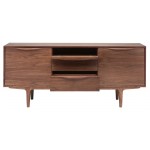 Elisabeth Walnut Wood Media Unit Cabinet, HGEM640