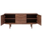 Elisabeth Walnut Wood Media Unit Cabinet, HGEM640