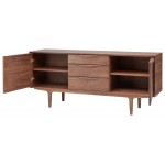 Elisabeth Walnut Wood Media Unit Cabinet, HGEM640