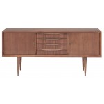 Elisabeth Walnut Wood Media Unit Cabinet, HGEM641