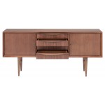 Elisabeth Walnut Wood Media Unit Cabinet, HGEM641