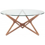 Star Walnut Wood Dining Table, HGEM710