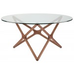 Star Walnut Wood Dining Table, HGEM710