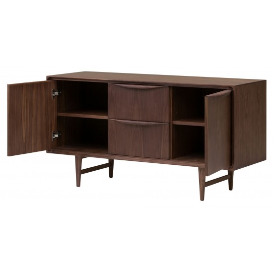Elisabeth Walnut Wood Sideboard Cabinet, HGEM731