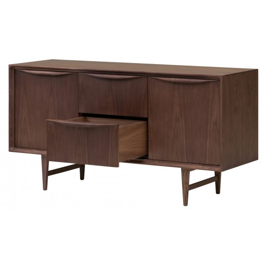Elisabeth Walnut Wood Sideboard Cabinet, HGEM731