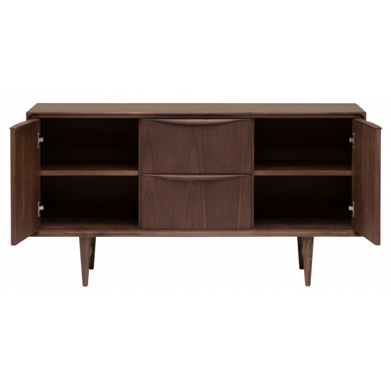 Elisabeth Walnut Wood Sideboard Cabinet, HGEM731
