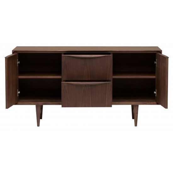 Elisabeth Walnut Wood Sideboard Cabinet, HGEM731